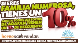 Colaboración con la asociación Gallega de familias numerosas