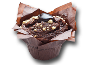 Muffin triple chocolate