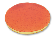 tarta de queso con mermelada de fresa