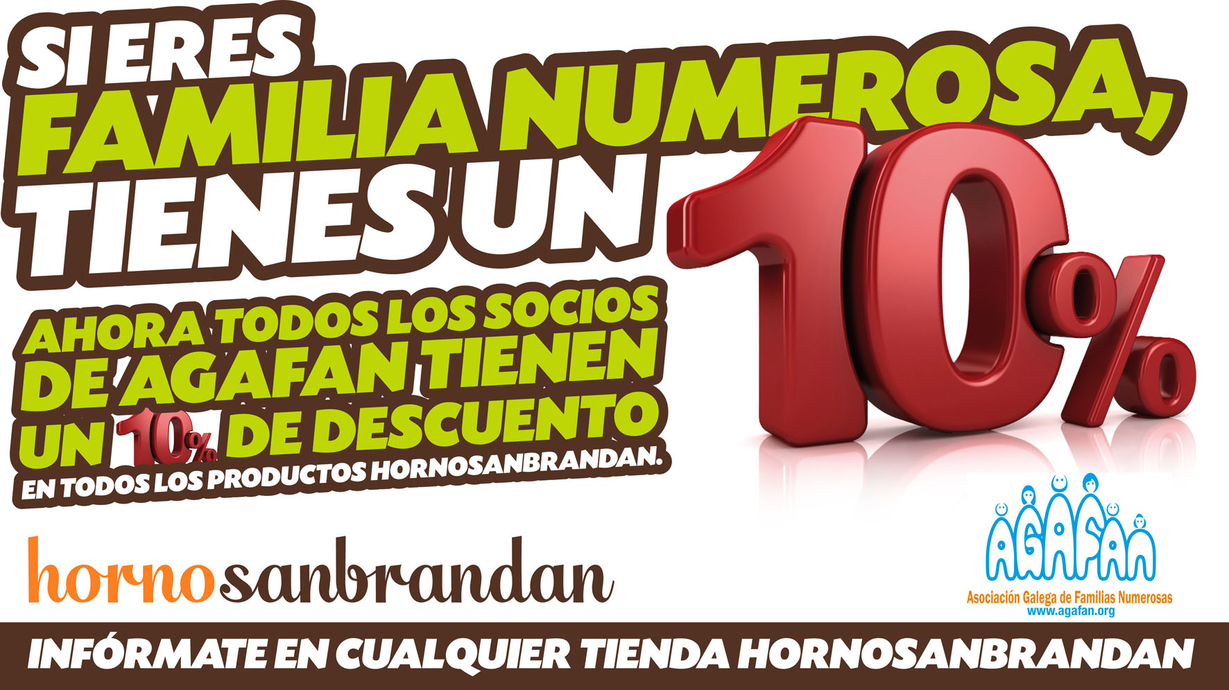 Colaboración con la asociación Gallega de familias numerosas